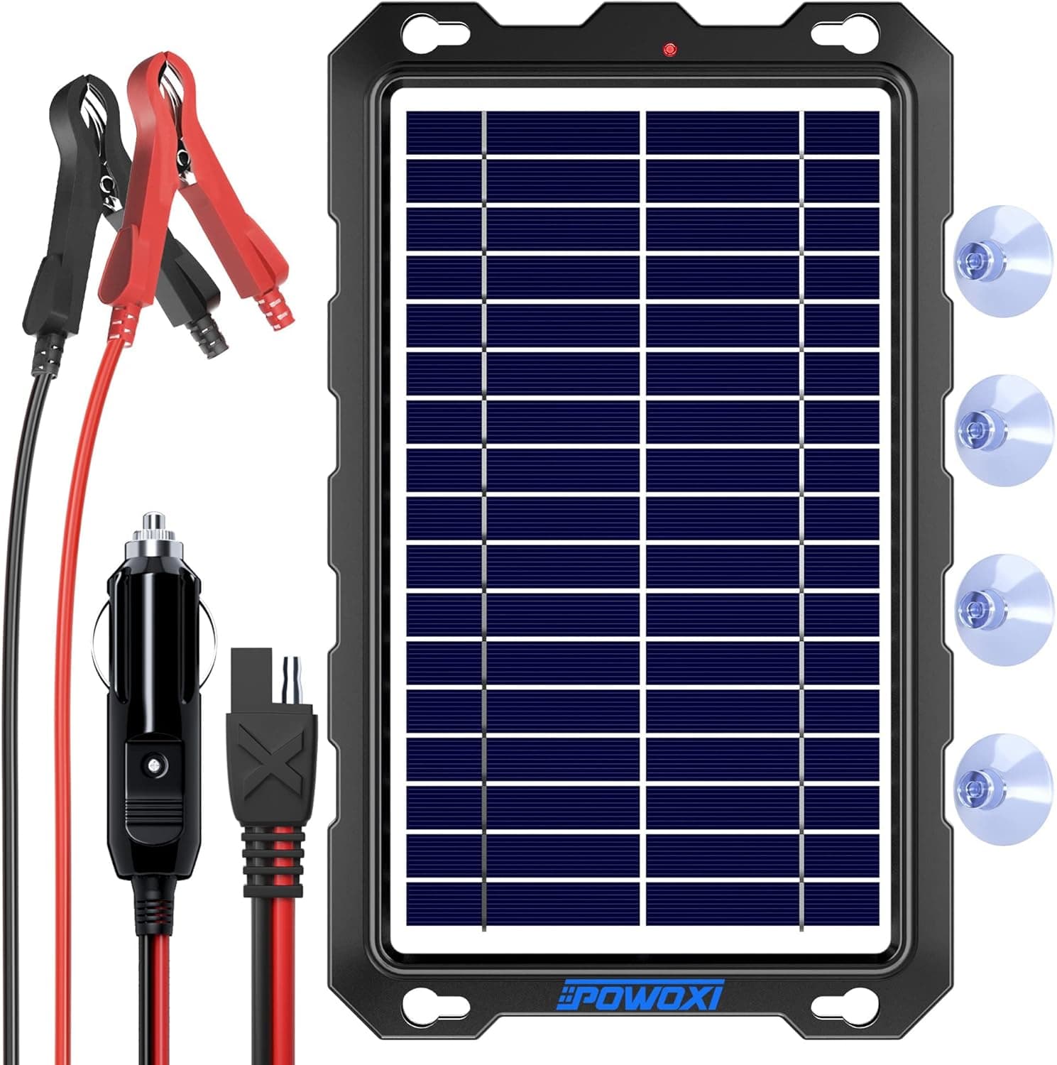 POWOXI Solar Maintainer, 7.5 W 12V