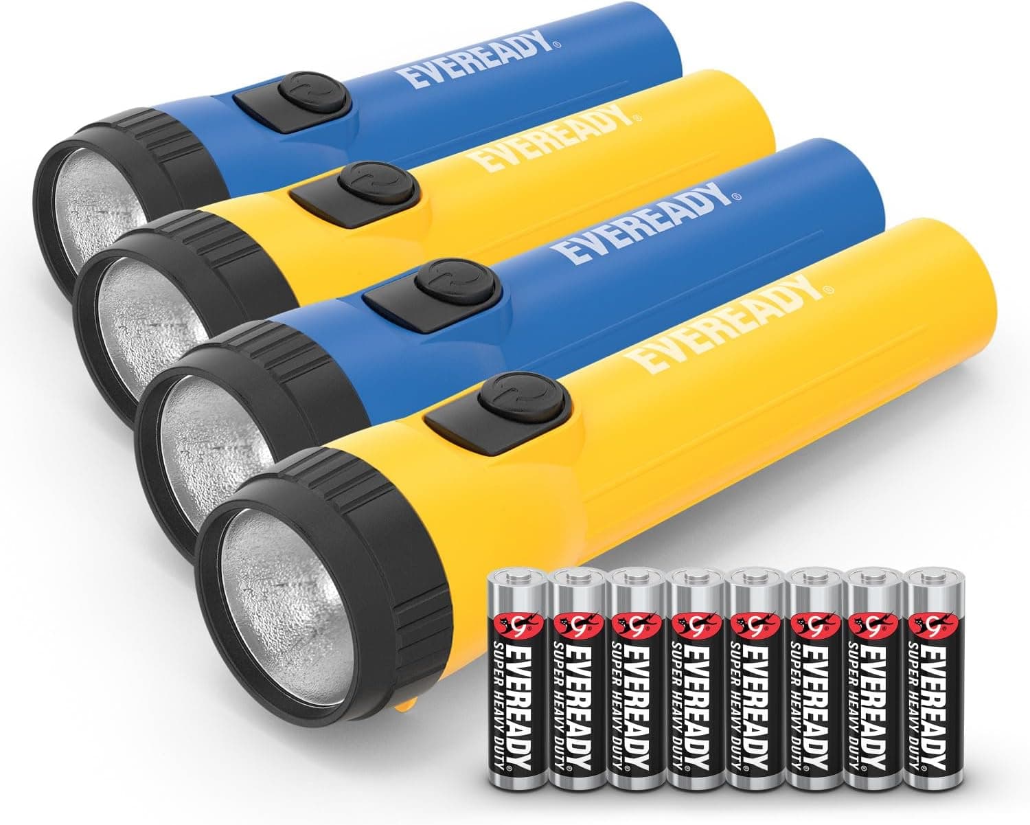 EVEREADY LED Flashlights, 4-pack