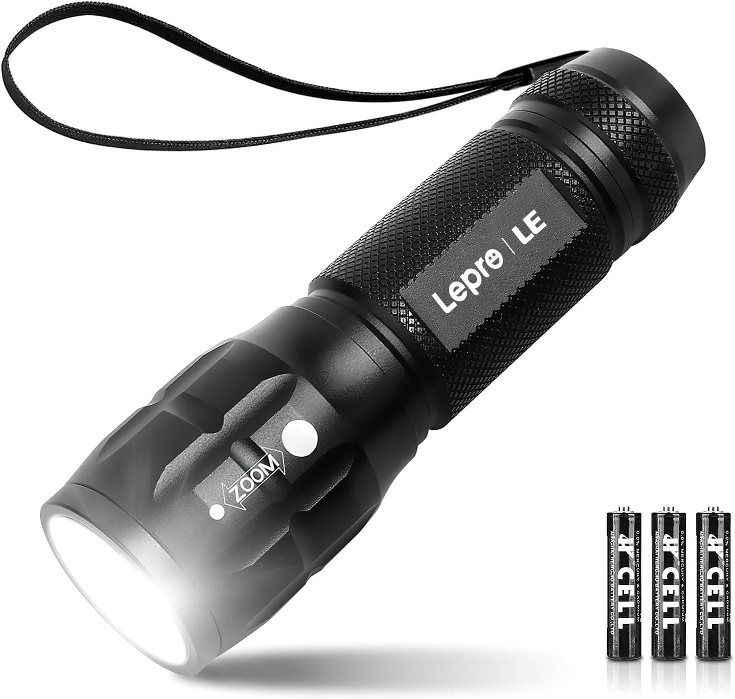 Lepro Adjustable Focus LED Flashlight